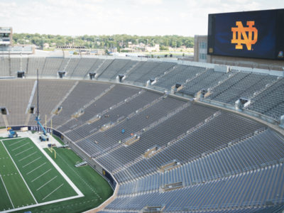 Video Board Blends Progress and Tradition 