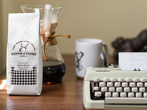 Grounds and Hounds bag of coffee