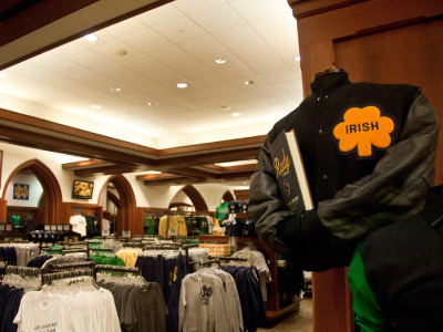 Jacket in Hammes Notre Dame Bookstore