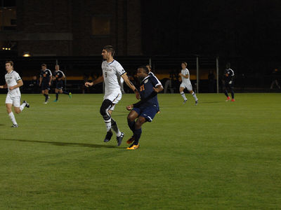 Men's Soccer Continues to Battle in Daunting ACC