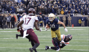 Chris Finke: Thinking Back on His Career at Notre Dame