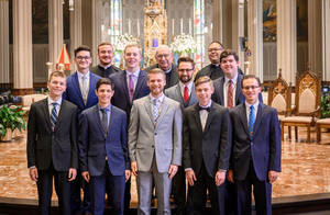 Checking in with Campus Seminarians: Q&A with Liam Johnson, Second Year in Old College
