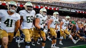 The Irish take Kyle Field at Texas A&M University