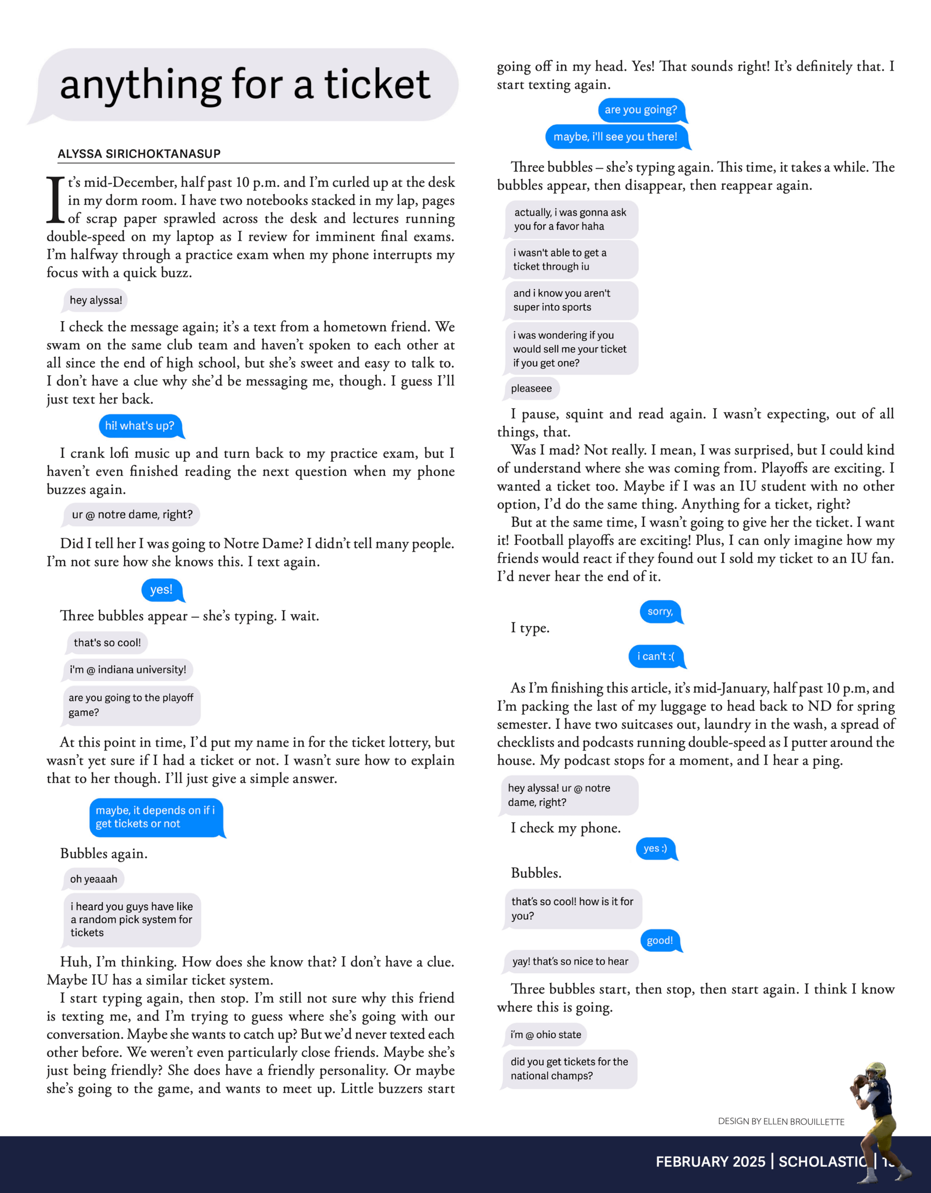 print edition of anything for a ticket