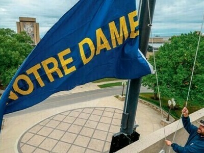 An Ode to Notre Dame’s Flag-Flying Tradition